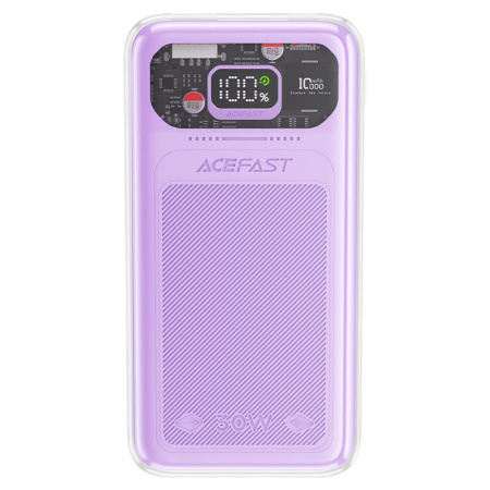 Внешний аккумулятор ACEFAST M1-10000 Sparkling Series 30W Fast Charge Purple Alfalfa