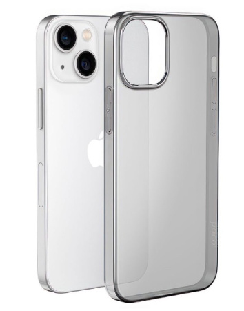 Чехол HOCO Light Series TPU для iPhone 15 Transparent Black