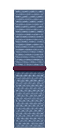 Часы Apple Watch Series 9 41mm Silver Aluminum Case with Winter Blue Loop Band (GPS)