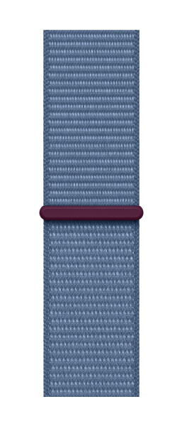 Часы Apple Watch Series 9 41mm Silver Aluminum Case with Winter Blue Loop Band (GPS)