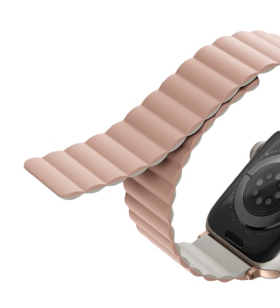 Ремешок Uniq для Apple Watch 38-41 mm Revix Reversible Magnetic Pink/Beige