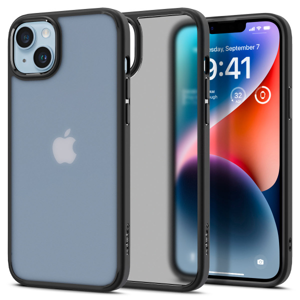 Защитный чехол Spigen Ultra Hybrid для iPhone 14 Frost Black