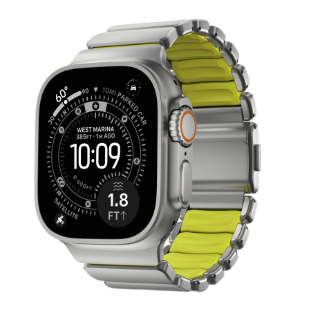 Ремешок Nomad Stratos Band 45/46/49mm Volt / Natural Hardware