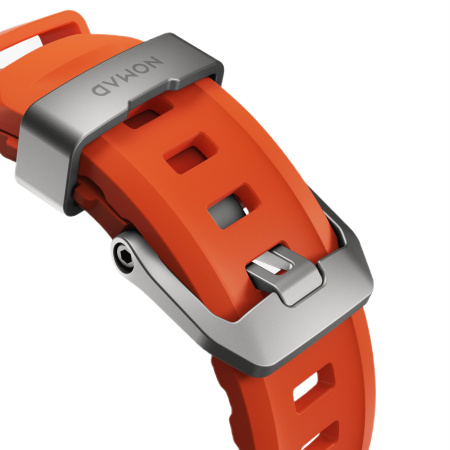 Ремешок Nomad Rocky Point Band для Apple Watch 49/46/45/44mm Magma / Natural Hardware