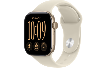 Часы Apple Watch Series 12 42mm Light Gold Aluminum Case with Sand Sport Band (GPS) (M/L)