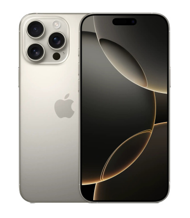 Смартфон Apple iPhone 16 Pro Max 512GB Natural Titanium (Натуральный титан) Dual-SIM