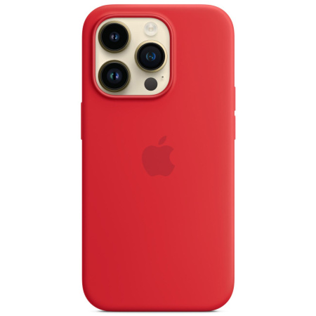 Чехол Apple iPhone 14 Pro Silicone Case with MagSafe (PRODUCT)RED