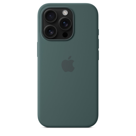 Чехол Apple iPhone 16 Pro Silicone Case with MagSafe Lake Green