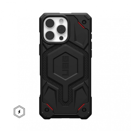 Защитный чехол UAG Monarch Pro iPhone 16 Pro Max Kevlar Black