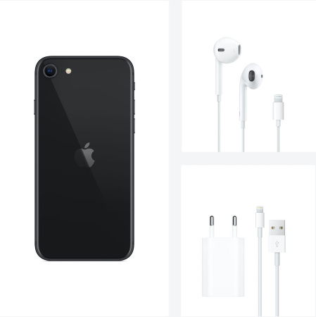 Смартфон Apple iPhone SE (2020) 256GB Black (Черный)