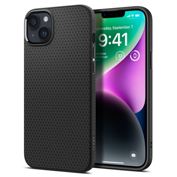 Защитный чехол Spigen Liquid Air для iPhone 14 Matte Black