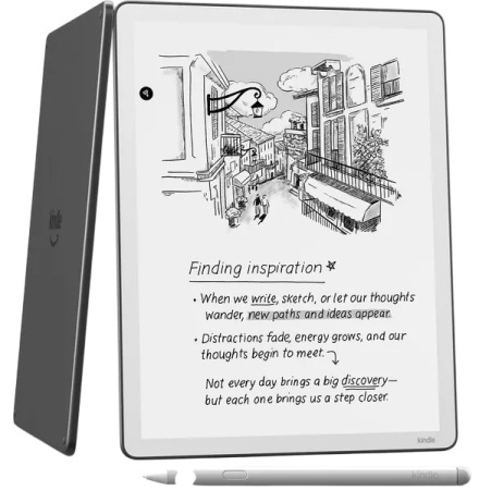 Электронная книга Amazon Kindle Scribe (2025) 32Gb with Premium Pen Graphite (с подсветкой)