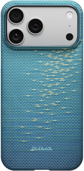 Защитный чехол Pitaka Ultra-Slim Case (PitaTap™) для iPhone 17 Pro Lucid Blue