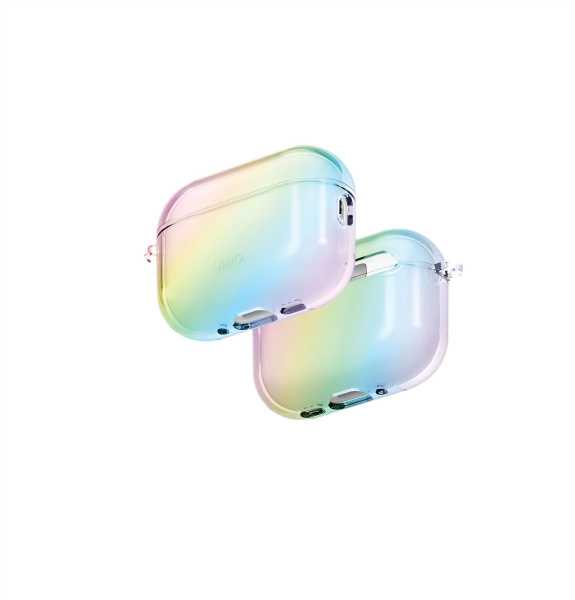 Защитный чехол Uniq для Airpods Pro 3 Iridescia (holographic) Holo Quartz