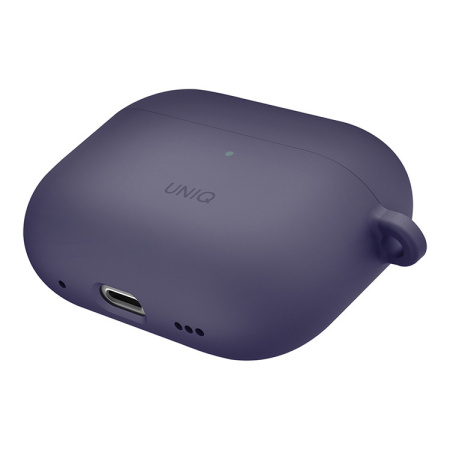 Чехол Uniq с карабином и держателем для AirPods Pro 2 NEXO Purple Чехол Uniq с карабином и держателем для AirPods Pro 2 NEXO Purple