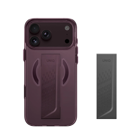 Защитный чехол Uniq для iPhone 17 Pro Max/18 Pro Max Uniq Heldro Air with FlexGrip (Magsafe) Velvet Burgundy