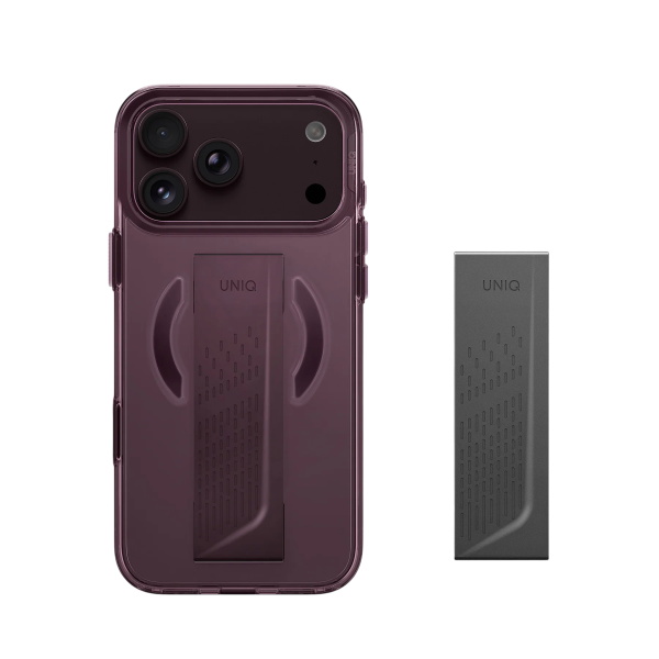 Защитный чехол Uniq для iPhone 17 Pro Max/18 Pro Max Uniq Heldro Air with FlexGrip (Magsafe) Velvet Burgundy