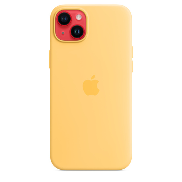 Чехол Apple iPhone 14 Plus Silicone Case with MagSafe Sunglow