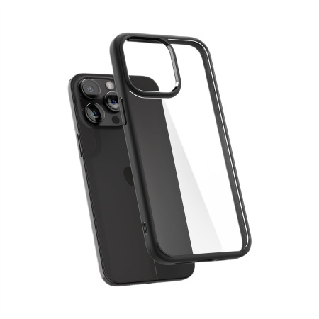 Защитный чехол Spigen Ultra Hybrid для iPhone 15 Pro Matte Black