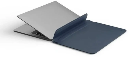 Чехол для MacBook Pro 14 WIWU Skin New Pro 2 Leather Sleeve Blue
