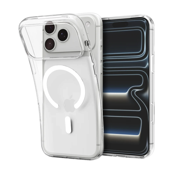 Защитный чехол Spigen Liquid Crystal MagSafe для iPhone 18 Pro Max / 17 Pro Max Clear White