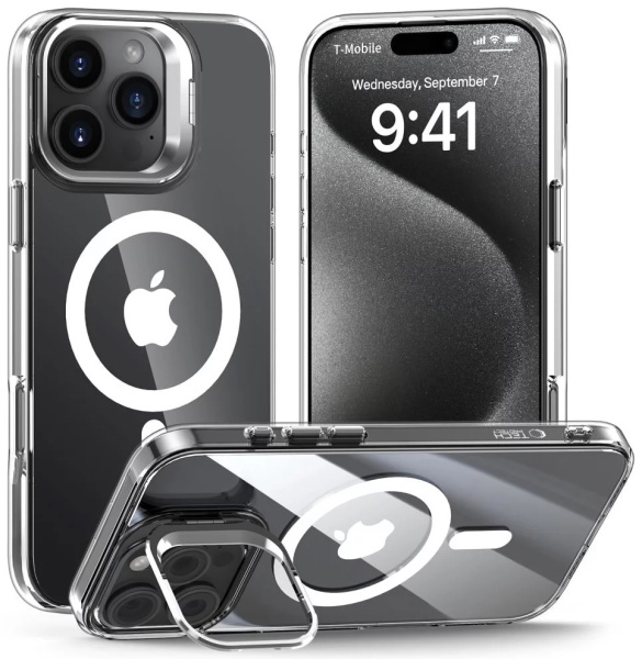 Защитный чехол Tech-Protect Magstand MagSafe iPhone 16 Pro Max Clear