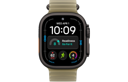 Часы Apple Watch Ultra 4 (2026) 49mm Black Titanium Case with Translucent Kelp Ocean Band (GPS + Cellular)