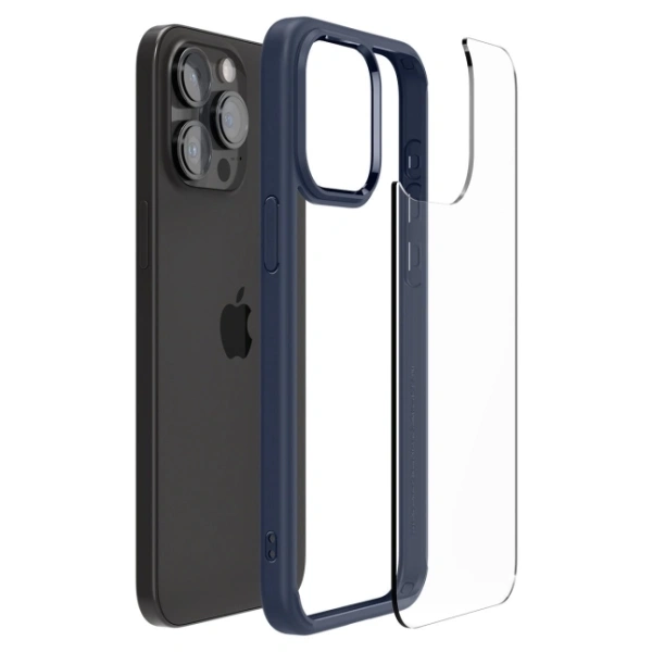 Защитный чехол Spigen Ultra Hybrid для iPhone 15 Pro Max Navy Blue