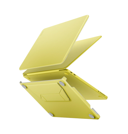 Защитный чехол Uniq Lyden Versa Laptop sleeve/stand для MacBook Neo 13 Yellow Lime