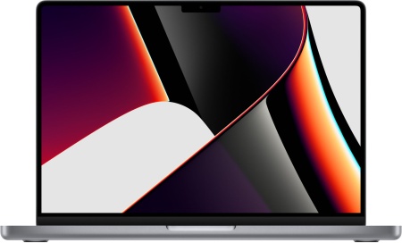 Ноутбук Apple MacBook Pro 14"  M1 Pro (8-core CPU, 14-core GPU) / RAM 16GB / SSD 512GB Space Gray (Серый космос) MKGP3RU/A