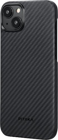 Чехол Pitaka MagEZ Case 4 для iPhone 15 Twill Black/Grey Чехол Pitaka MagEZ Case 4 для iPhone 15 Twill Black/Grey