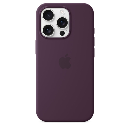 Чехол Apple iPhone 16 Pro Silicone Case with MagSafe Plum