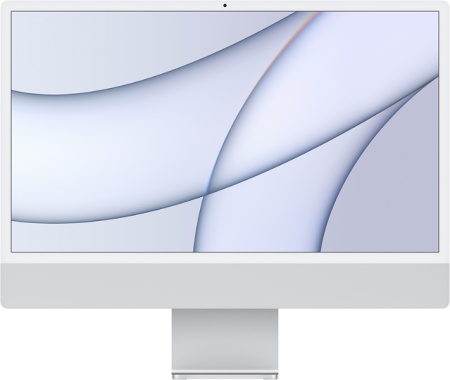 Моноблок Apple iMac 24  Retina 4,5K M1 (8C CPU, 8C GPU) / 8GB / 512GB SSD Silver (Серебристый)  MGPD3