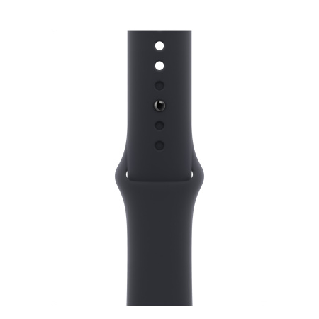 Часы Apple Watch Series 9 41mm Graphite Stainless Steel Case with Midnight Sport Band (GPS + LTE) (размер S/M)
