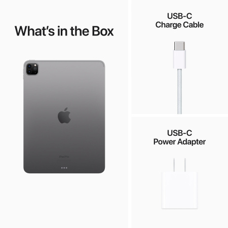 Планшет Apple iPad Pro 11 (2022) M2 Wi-Fi 1TB Space Gray (Серый космос)