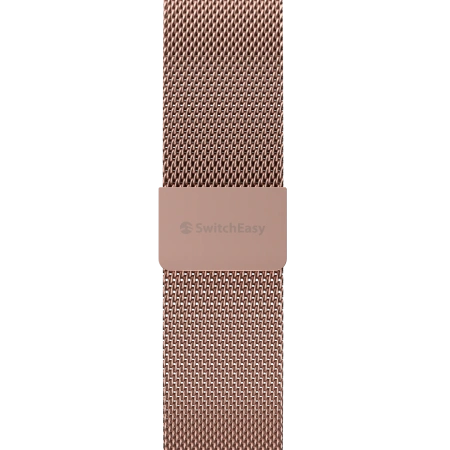 Ремешок Switcheasy Mesh Stainless Steel Apple Watch Loop для Apple Watch 42/44/45/49mm Rose Gold