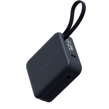 Внешний аккумулятор Energea Magpac Mini Plus (CCC) Wireless Power Bank 10000mAh With Build in USB-C Cable & Display Blue