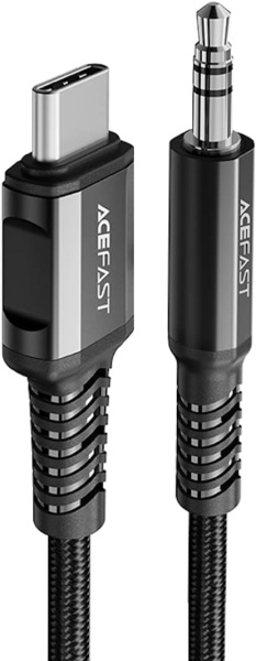 Кабель Acefast C1-08 USB-C to 3.5 mm Cable Black