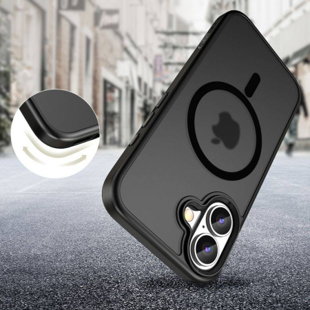 Защитный чехол Tech-Protect Magmat MagSafe для iPhone 16 Plus Matte Black