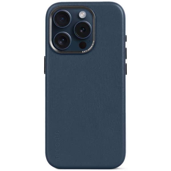 Защитный чехол Decoded Leather iPhone 15 Pro Max MagSafe True Navy