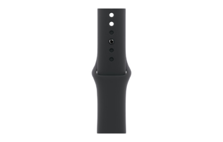 Часы Apple Watch Series 11 42mm Space Gray Aluminum Case with Black Sport Band (GPS) (размер S/M)