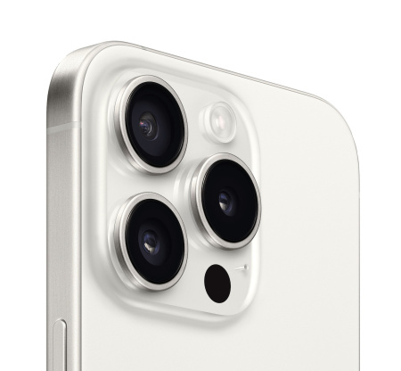 Смартфон Apple iPhone 15 Pro 256GB White Titanium (Белый титан) Смартфон Apple iPhone 15 Pro 256GB White Titanium (Белый титан)