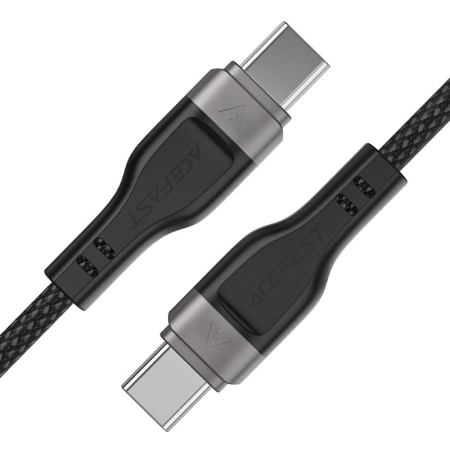 Магнитный зарядный кабель ACEFAST C11-03 USB-C - USB-C 1.2м Black