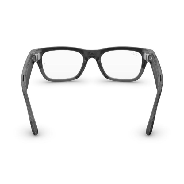 Умные очки Meta Ray-Ban Blayzer Optics (Gen2) Matte Transparent Ice Grey (S50)