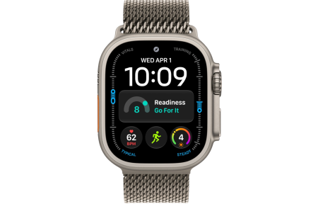 Часы Apple Watch Ultra 4 (2026) 49mm Natural Titanium Case with Natural Titanium Milanese Loop - Medium (GPS + Cellular)