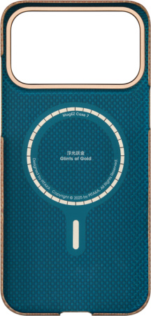 Защитный чехол Pitaka Ultra-Slim Case (PitaTap™) для iPhone 17 Pro Golden Glint