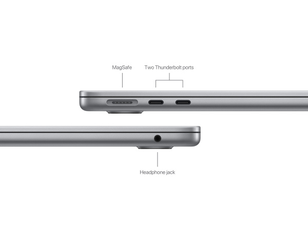 Кастомный Apple MacBook Air 13  M3 (8-core CPU, 10-core GPU) / RAM 24GB / SSD 2TB Space Gray (Серый космос) 35W Z1HX00003