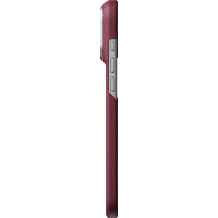 Защитный чехол Pitaka Edge (Argyle) Case для iPhone 18 Pro Max Burgundy
