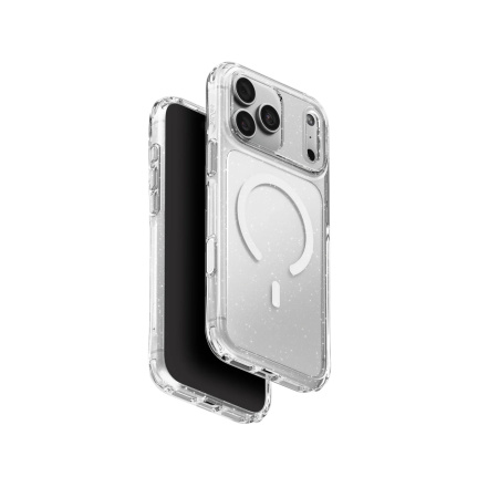 Защитный чехол Uniq для iPhone 18 Pro Max/17 Pro Max Lifepro Xtreme Tinsel (MagSafe) Lucent