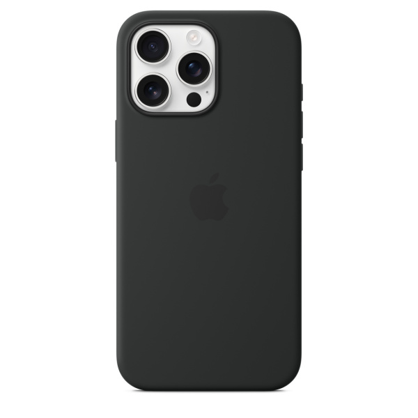 Чехол Apple iPhone 16 Pro Max Silicone Case with MagSafe Black